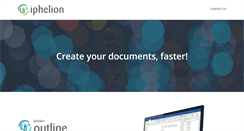 Desktop Screenshot of iphelion.com